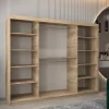 Armoire Verona 1 a portes coulissantes H. 200 x L. 250 x P. 62 3 portes