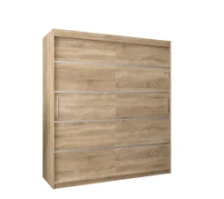 Armoire Verona 1 a portes coulissantes H. 200 x L. 180 x P. 62 2 portes
