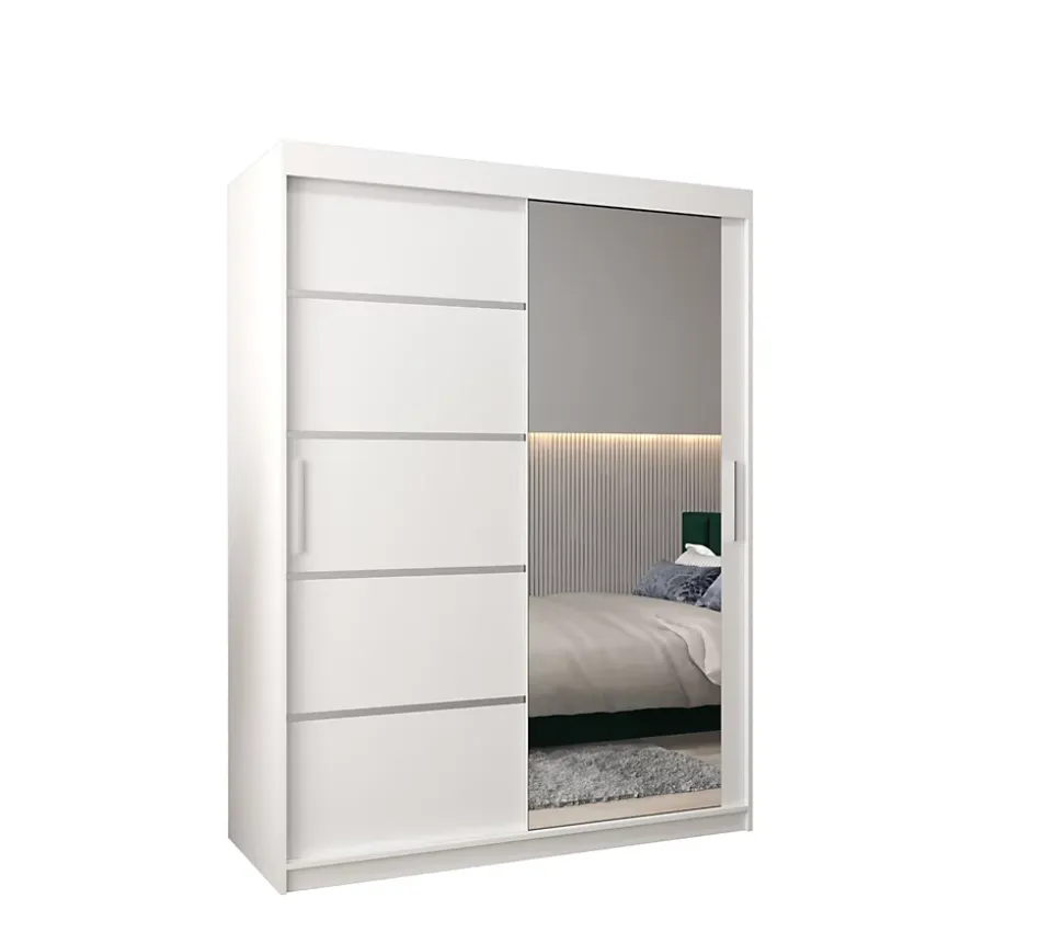 Armoire Verona 2 a portes coulissantes H. 200 x L. 150 x P. 62 2 portes