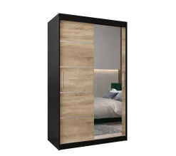 Armoire Verona 2 a portes coulissantes H. 200 x L. 120 x P. 62 2 portes