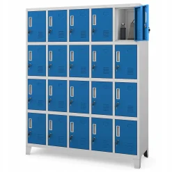 Armoire vestiaire à casiers ROBERT 1360 x 1720 x 450 mm