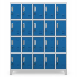 Armoire vestiaire à casiers ROBERT 1360 x 1720 x 450 mm