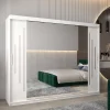 Armoire York 2 a portes coulissantes H. 200 x L. 250 x P. 62 3 portes