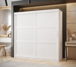 Armoire Zaluzja a portes coulissantes H. 200 x L. 180 x P. 62 2 portes