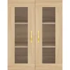 Armoires murales 2 pcs chêne sonoma bois d'ingénierie vidaXL