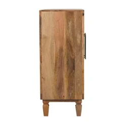 Artisan Furniture Bois massif Marbella meuble, Doors, 2 étagères, marron