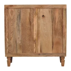 Artisan Furniture Bois massif Marbella meuble, Doors, 2 étagères, marron