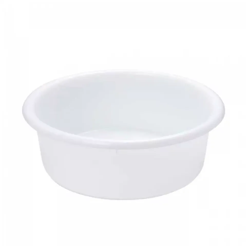 Bac à diviseuse rond 19 L - blanc