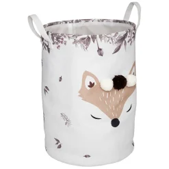 Bac à jouet Renard - tissu H50 cm - Atmosphera