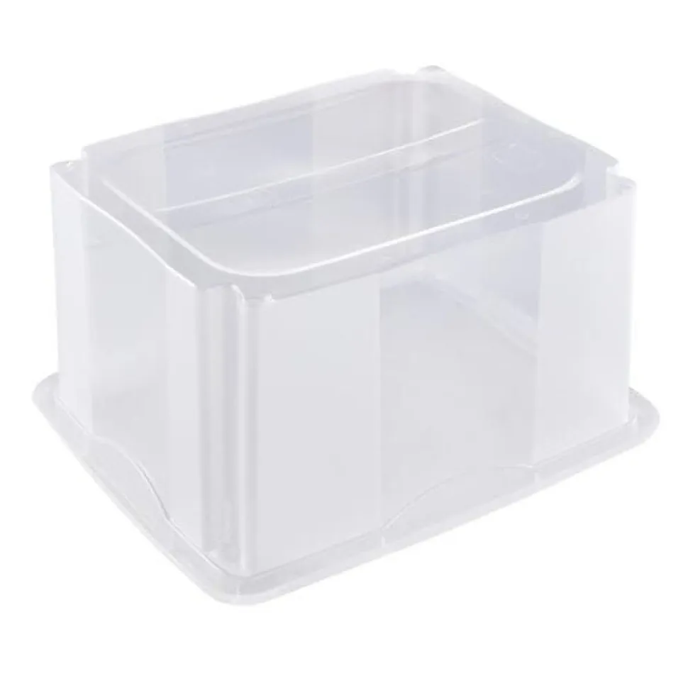 Bac de rangement 24 litres transparent emil Keeeper