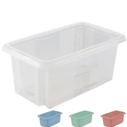 Bac de rangement 7 litres emil Keeeper - Transparent