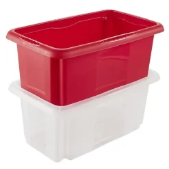 Bac de rangement 7 litres emil Keeeper - Transparent