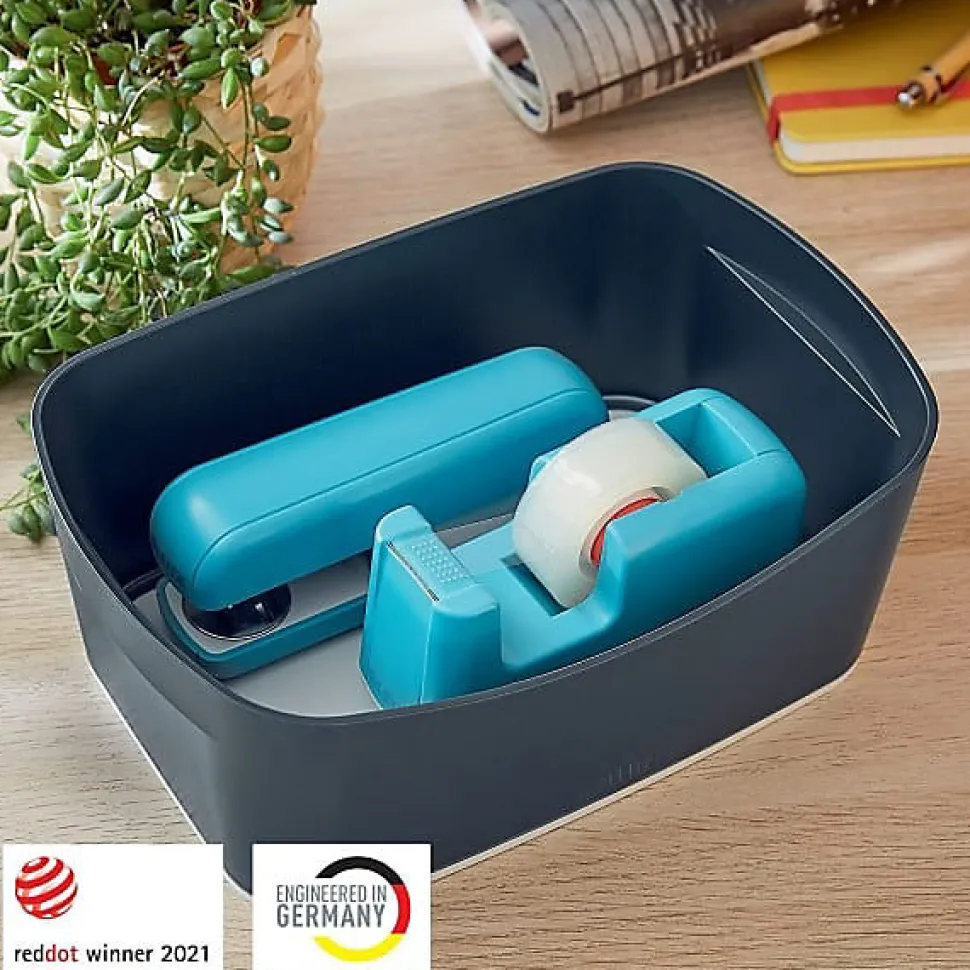 Bac de rangement A5 compatible alimentaire My Box Cosy - Gris