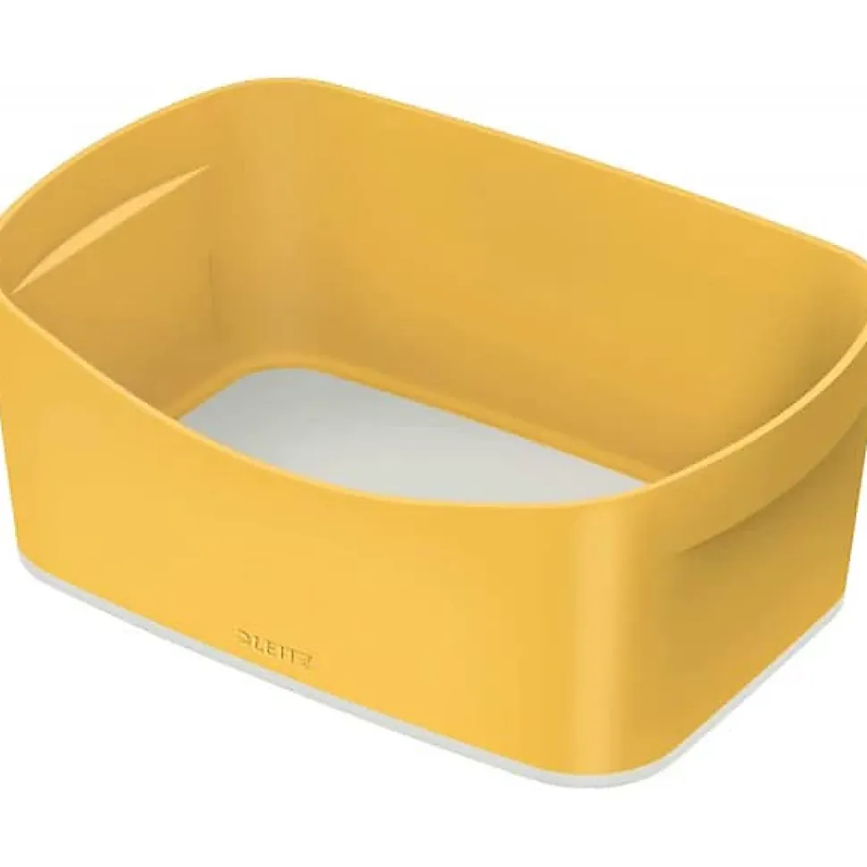 Bac de rangement A5 compatible alimentaire My Box Cosy - Jaune