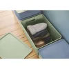 Bac de rangement en plastique élégant Taille S - Beige