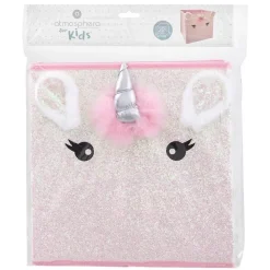 Bac de rangement enfant Licorne - rose - Atmosphera