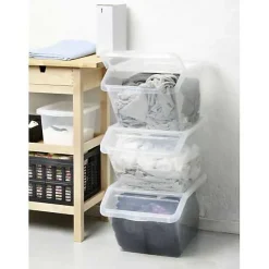 Bac de rangement Incliné 40 litres avec couvercle