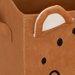 Bac de rangement Joey velours 29x29cm - Atmosphera