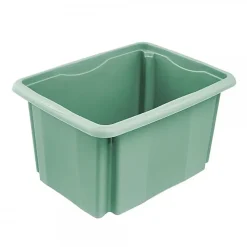 Bac de rangement élégant coloré 15 litres - Vert