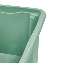 Bac de rangement élégant coloré 15 litres - Vert