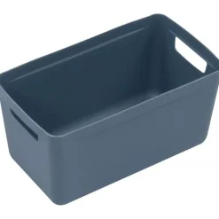 Bac de Rangement moderne avec poignées 5 litres - Bleu