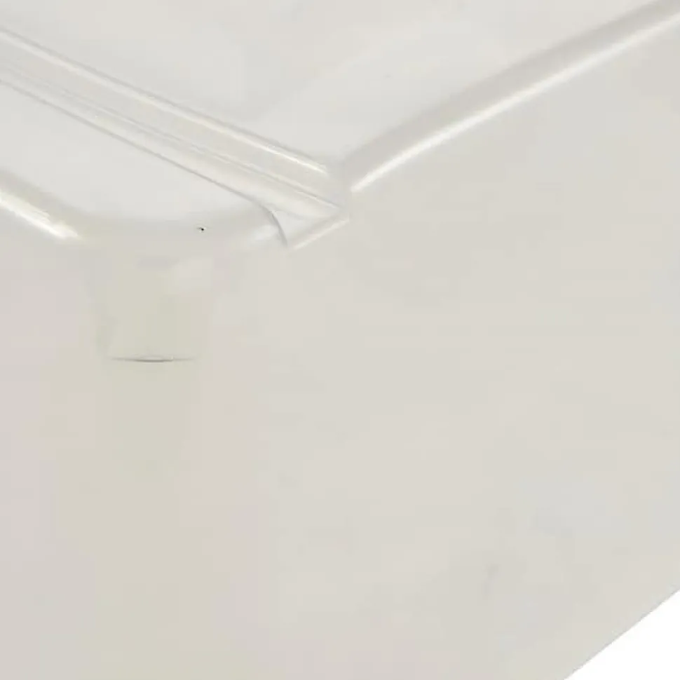 Bac de rangement solide Transparent 4,5 litres - Naturel