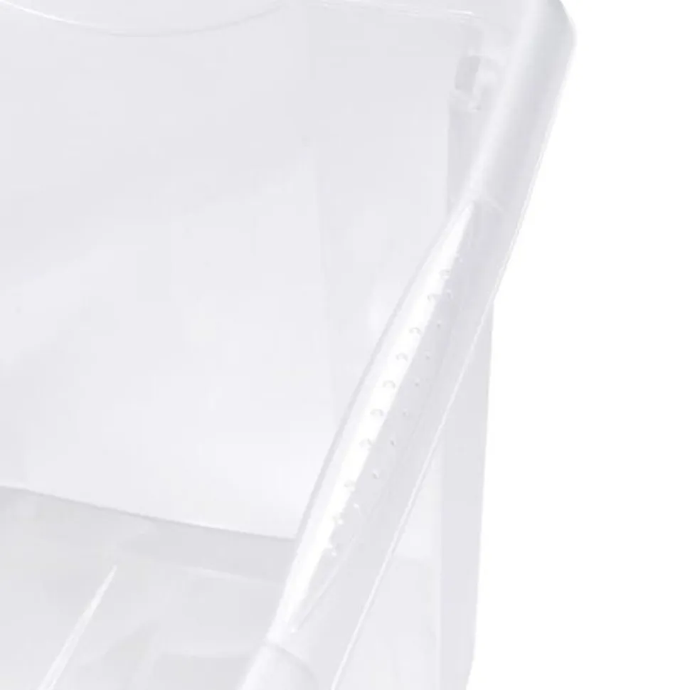 Bac de rangement transparent 30 litres emil Keeeper