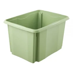 Bac empilable en plastique recyclé 30 litres - Vert