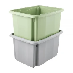 Bac empilable en Plastique Recyclé 15 litres - Vert