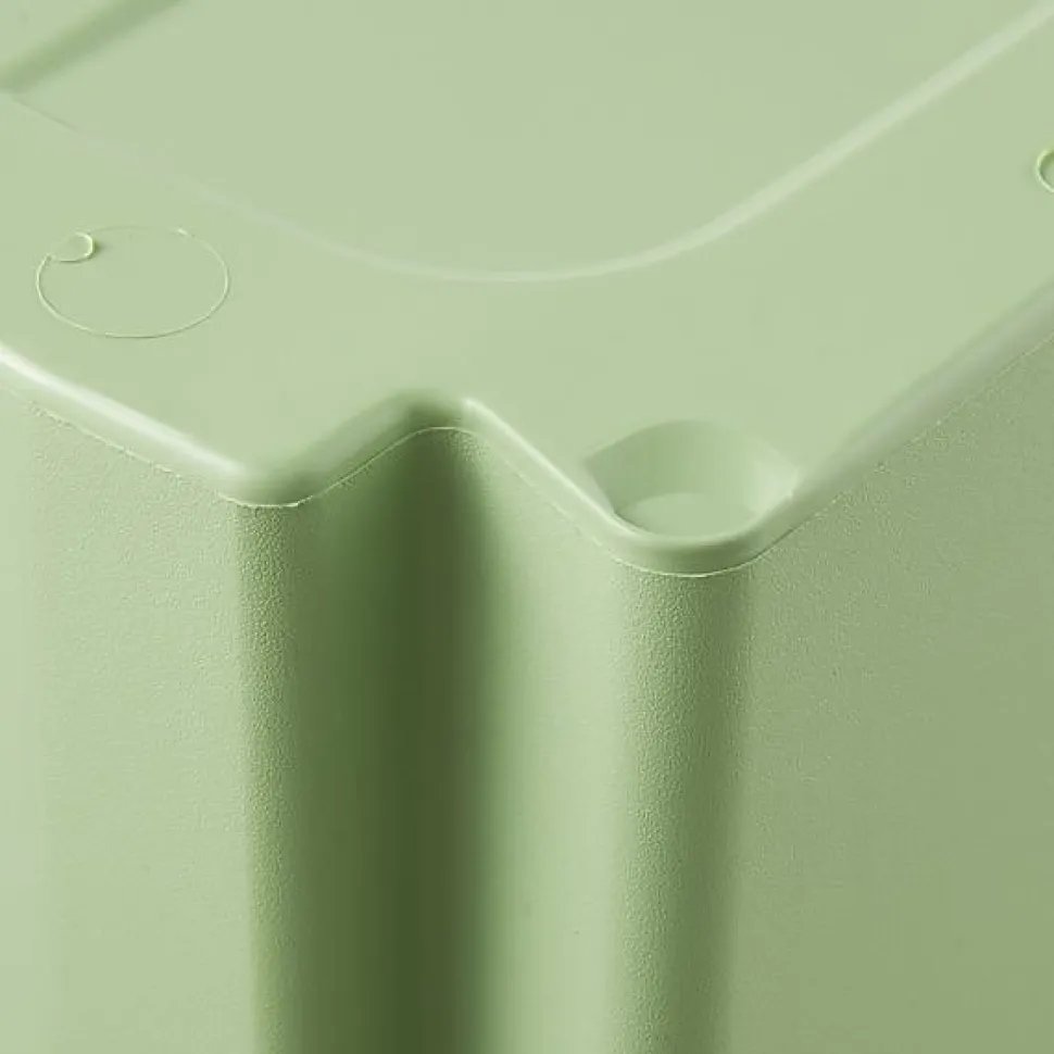 Bac empilable en Plastique Recyclé 15 litres - Vert