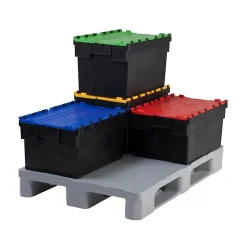 Bac navette vert 600x400x400 mm 69 litres