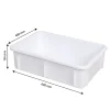 Bac renforcé rectangulaire 600x400x165 25 L blanc