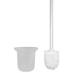 Balneo Armoire encastrée pour brosse WC gauche verre blanc 53,2cm