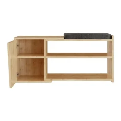 Banc à chaussures 1 porte L104 cm - Fiona