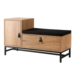 Banc à Chaussures avec 2 Rangement L100 cm - JILL
