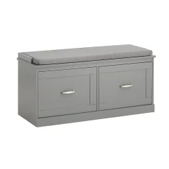Banc à chaussures avec assise, espace de rangement, FSR131-HG, SoBuy