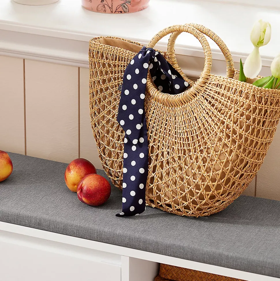 Banc à Chaussures avec Coussin Rembourré, 1 abattant et 2 Compartiments, FSR119-W, SoBuy