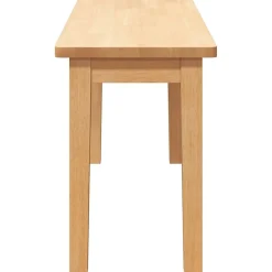 Banc 90 cm bois massif caoutchouc vidaXL