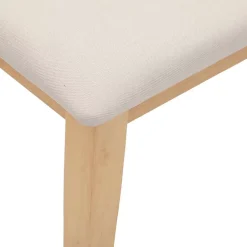 Banc 90 cm bois massif caoutchouc vidaXL