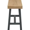 Banc 110 cm Bois massif de teck vidaXL