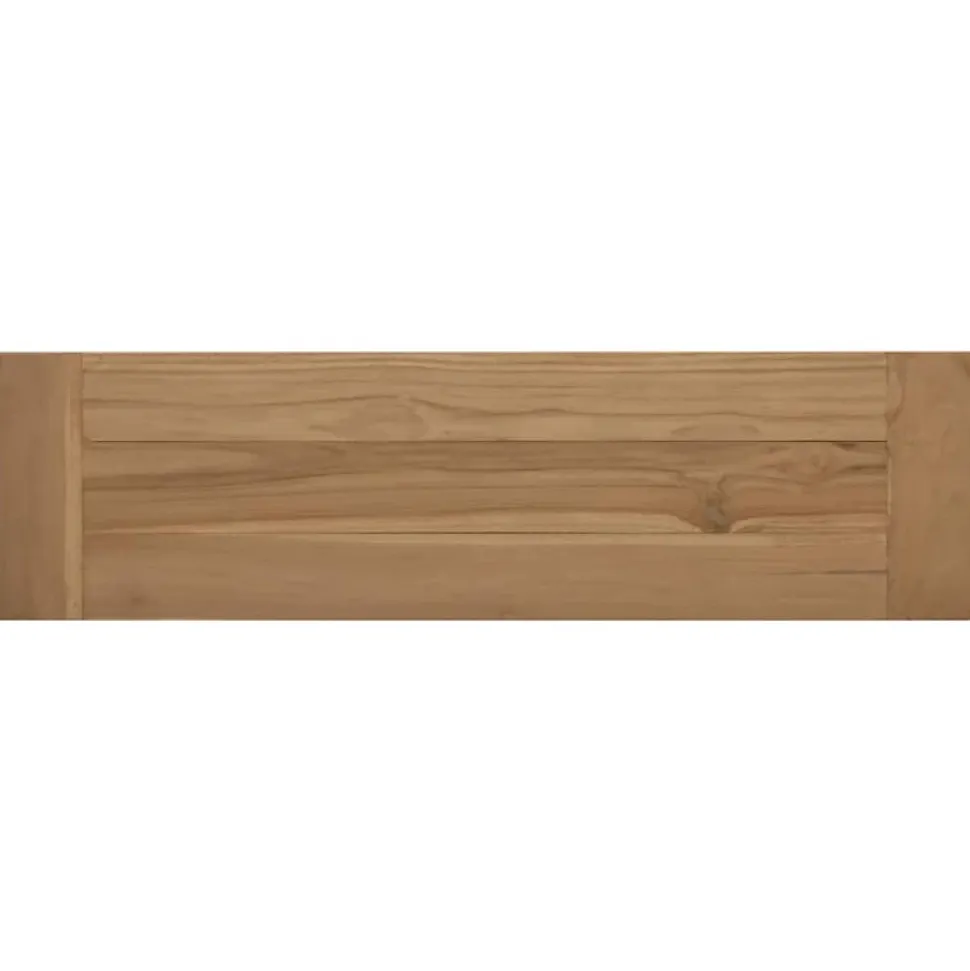 Banc 110 cm Bois massif de teck vidaXL