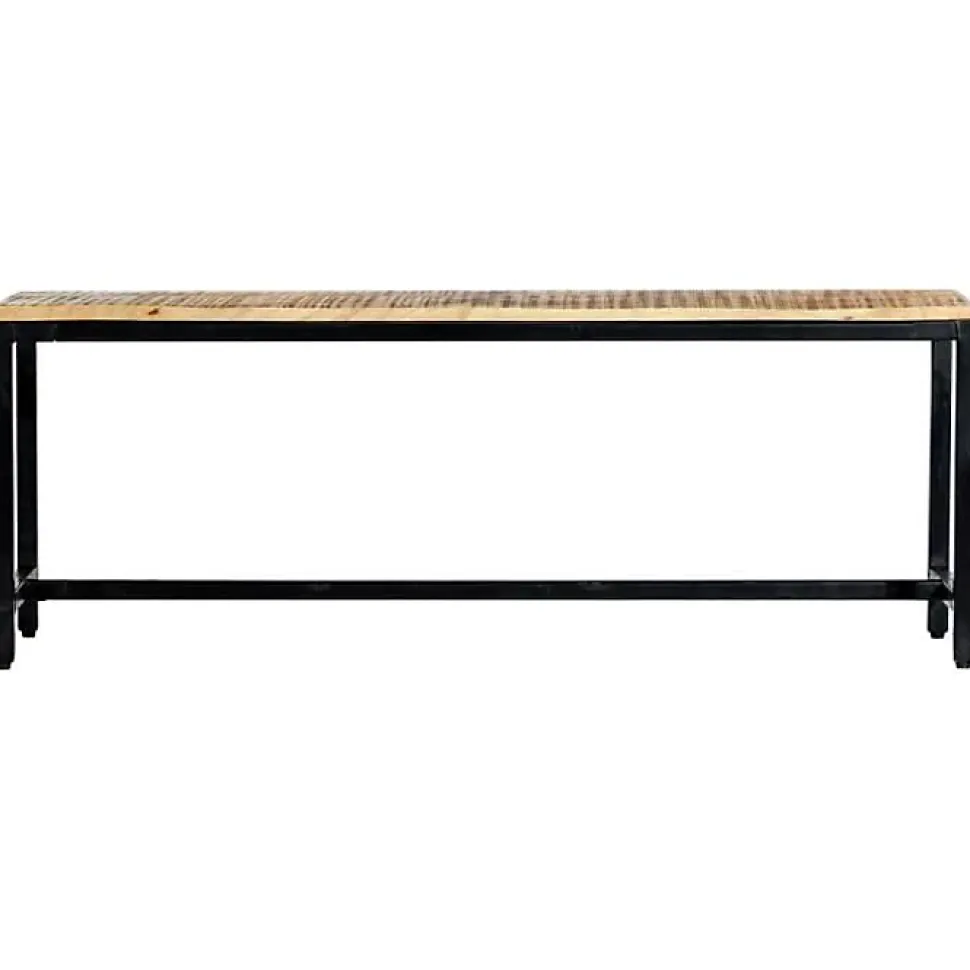 Banc à dîner 120 cm Bois de manguier massif brut vidaXL