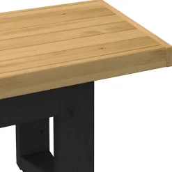 Banc à manger NOAIN pieds en forme de U 180x40x45 cm massif pin vidaXL