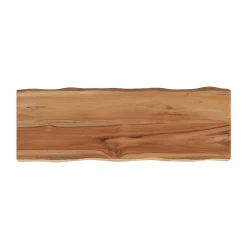 Banc 2 places en bois de teck recyclé 90 cm - Vic