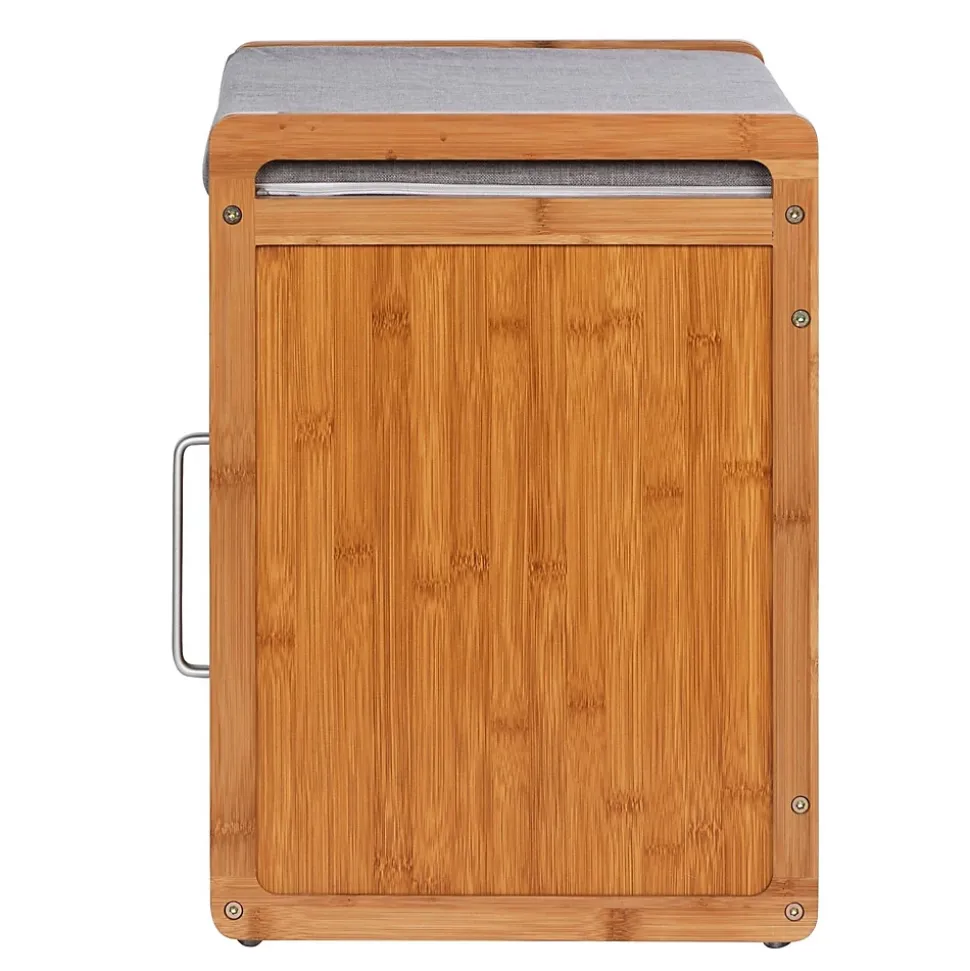 Banc armoire de salle de bain en bambou Bahari