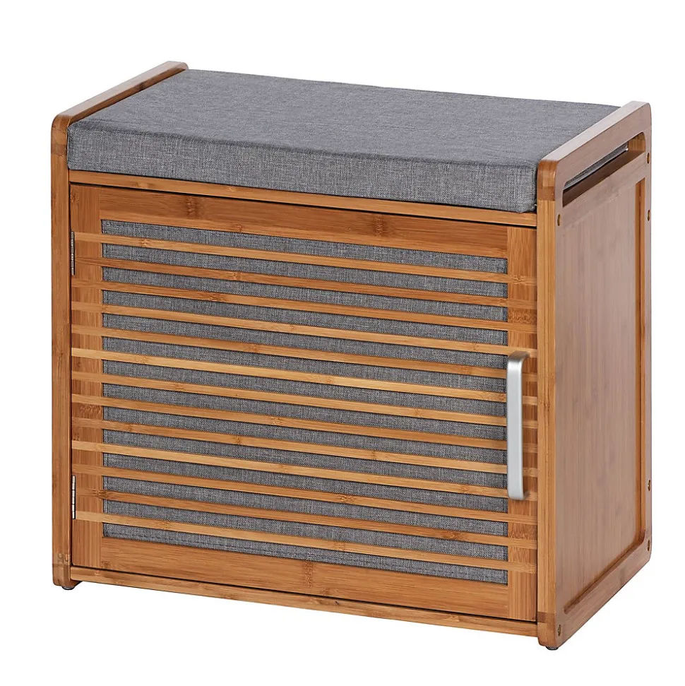 Banc armoire de salle de bain en bambou Bahari
