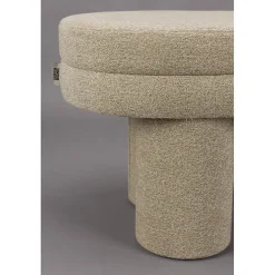 Banc, Banc en tissu bouclé Fern, Dutchbone