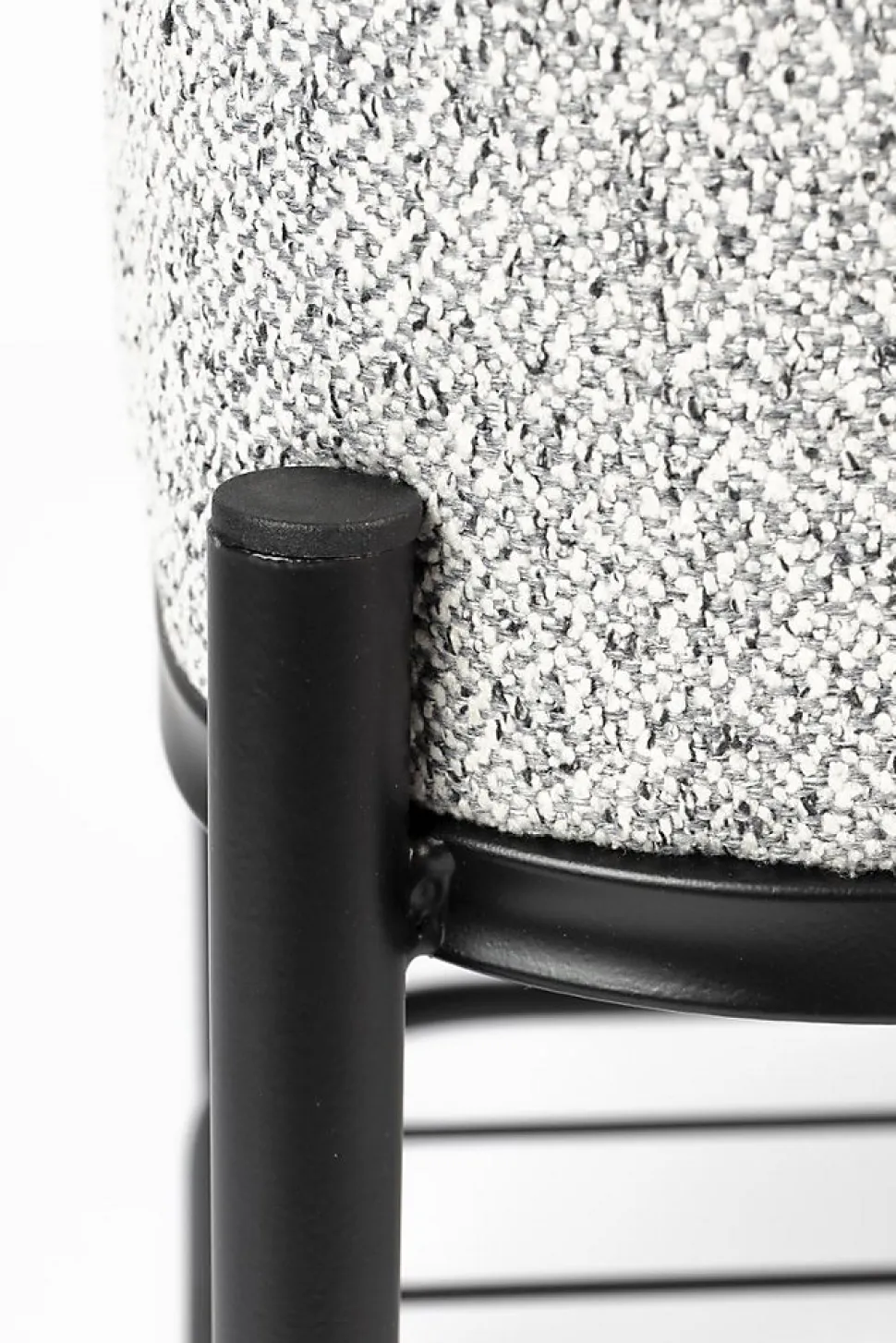 Banc, Banc Milou en tissu gris, BOITE A DESIGN