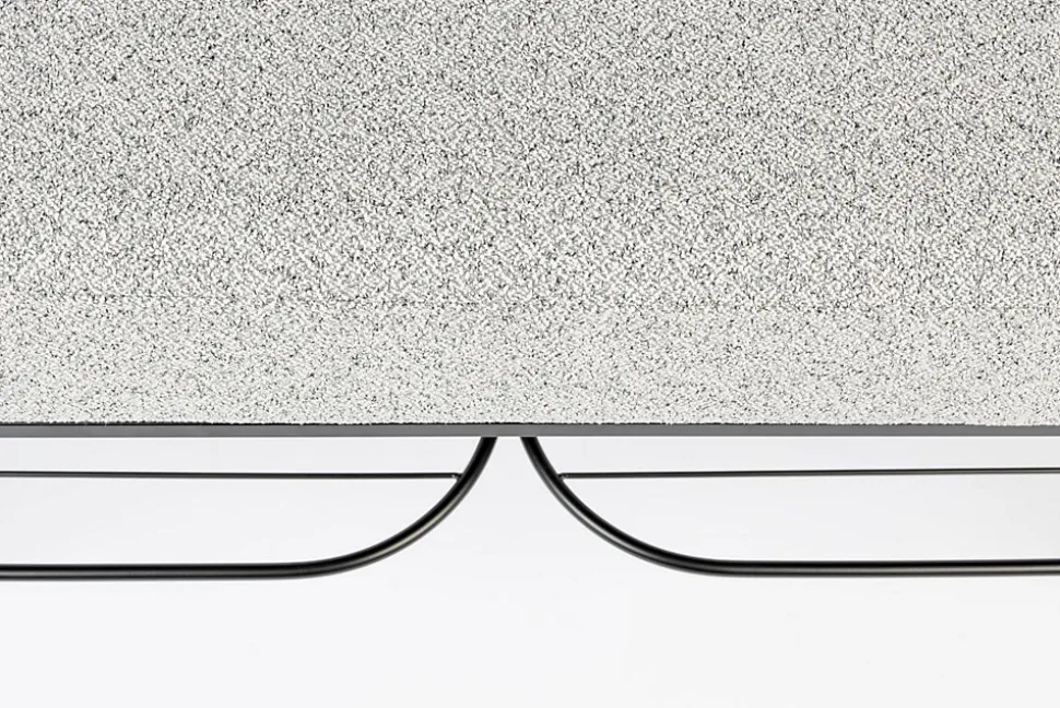 Banc, Banc Milou en tissu gris, BOITE A DESIGN