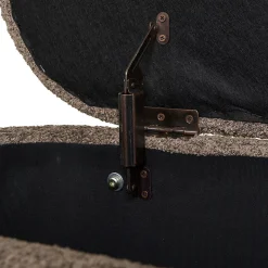 Banc Branca avec Rangement Élégant en Bois Marron et Naturel - HN1237